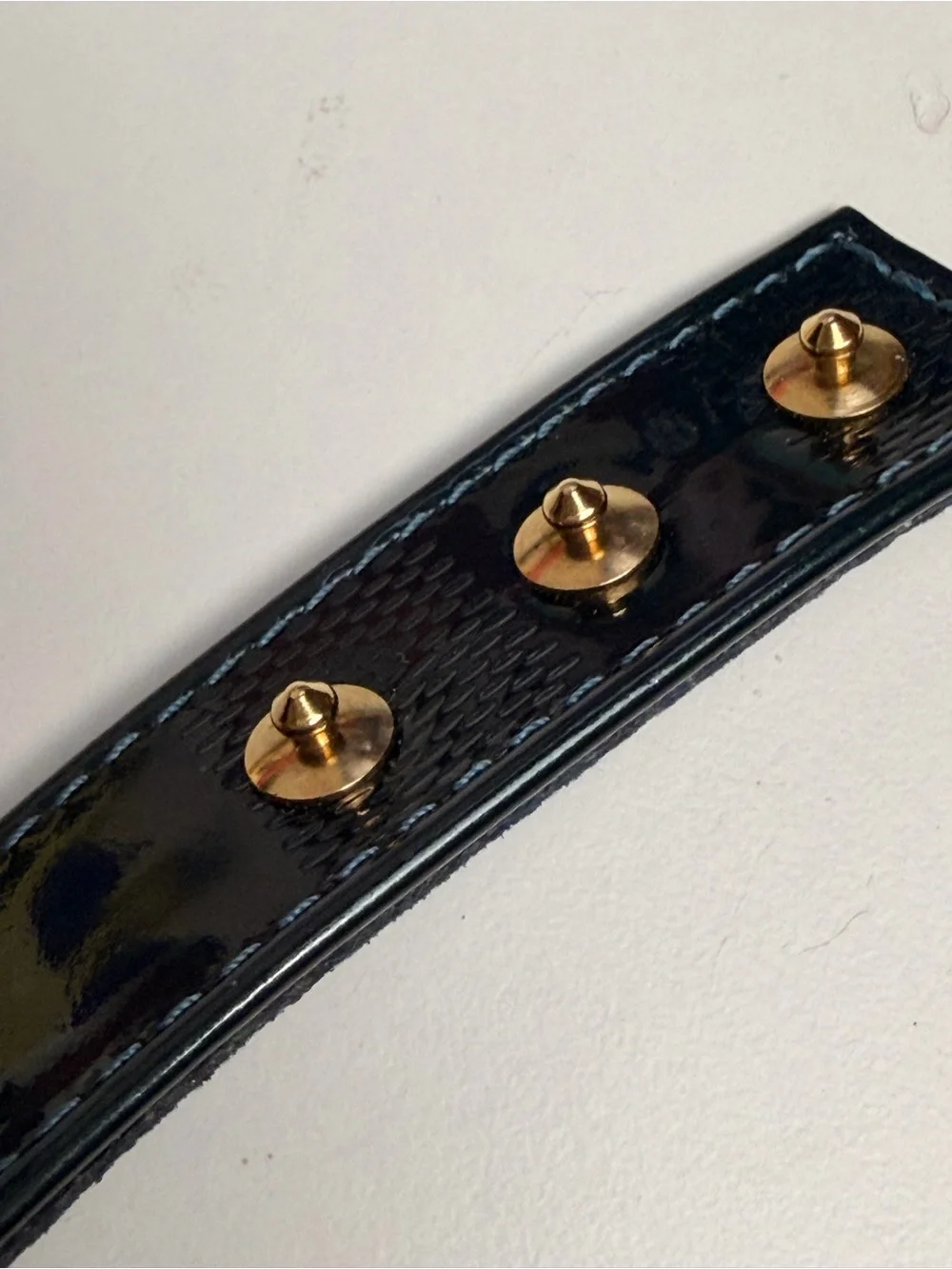 Louis Vuitton Vernis Damier Bracelet with COA/Dustbag